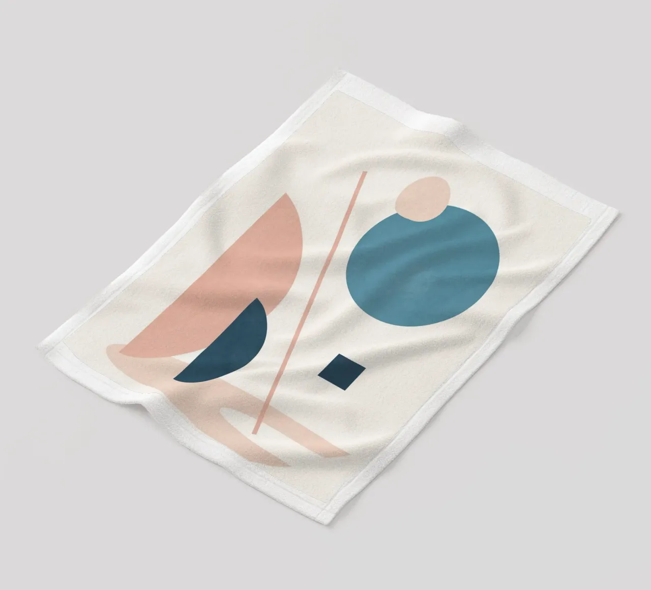 Abstract Minimal Shapes 34 coperta in pile da cityart