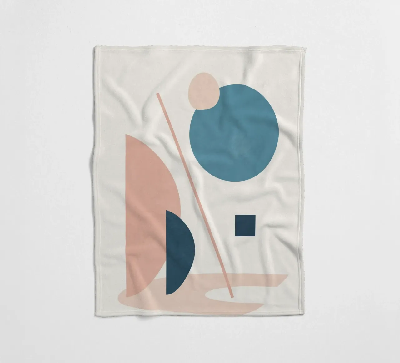 Abstract Minimal Shapes 34 coperta in pile da cityart