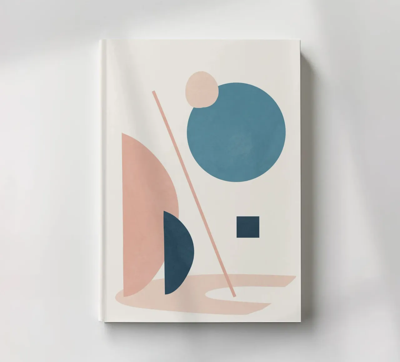 Abstract Minimal Shapes 34 notebook by cityart