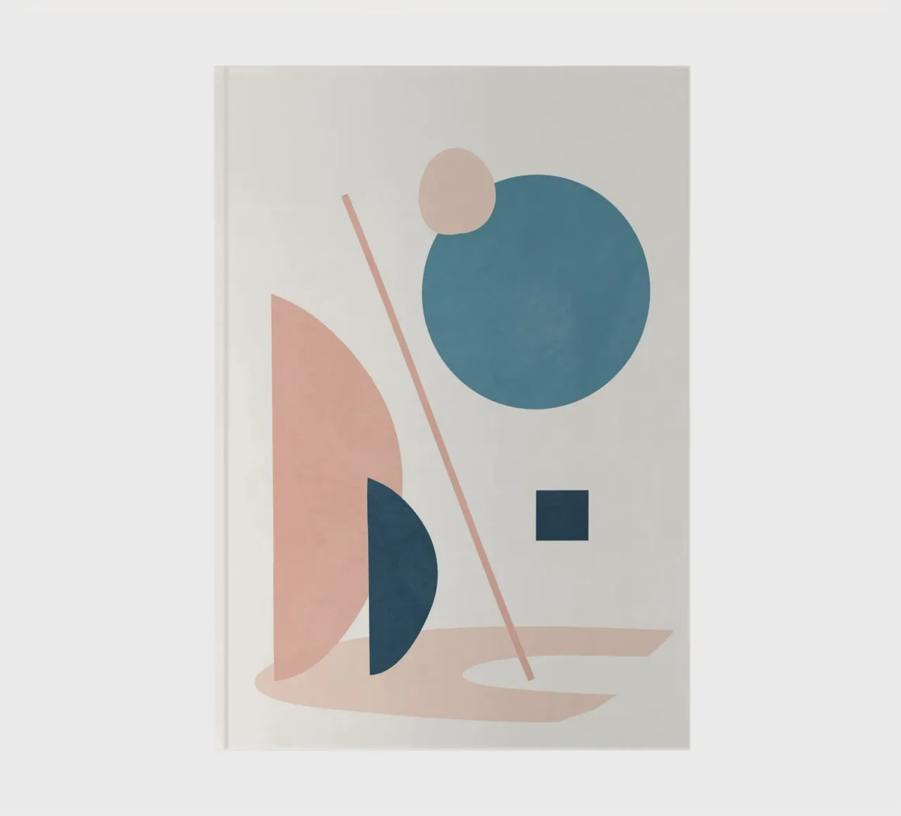 Abstract Minimal Shapes 34 notebook by cityart