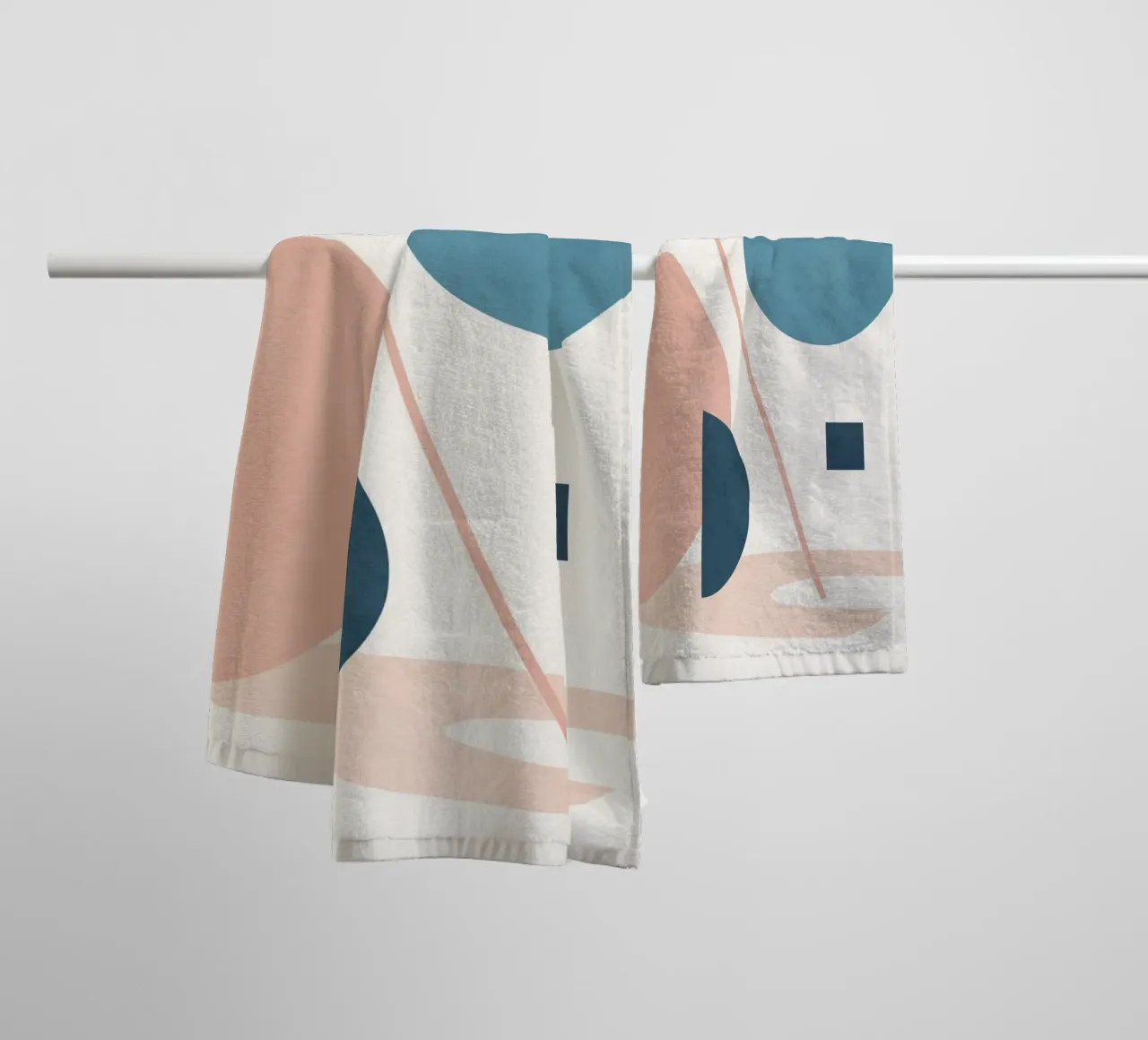 Abstract Minimal Shapes 34 asciugamano da bagno da cityart