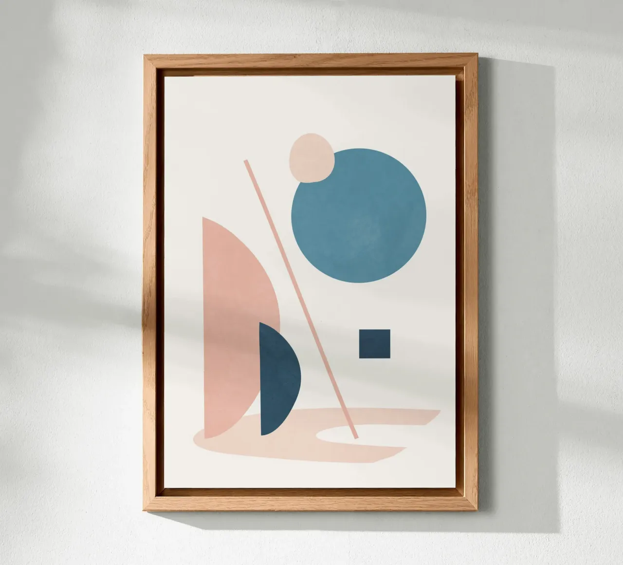 Abstract Minimal Shapes 34 alluminio dibond da cityart