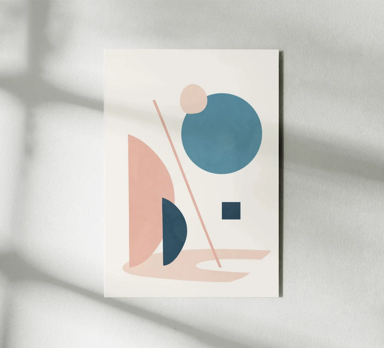 Abstract Minimal Shapes 34 alluminio dibond da cityart