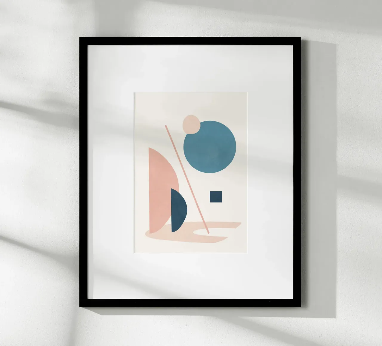 Abstract Minimal Shapes 34 carta hahnemühle da cityart