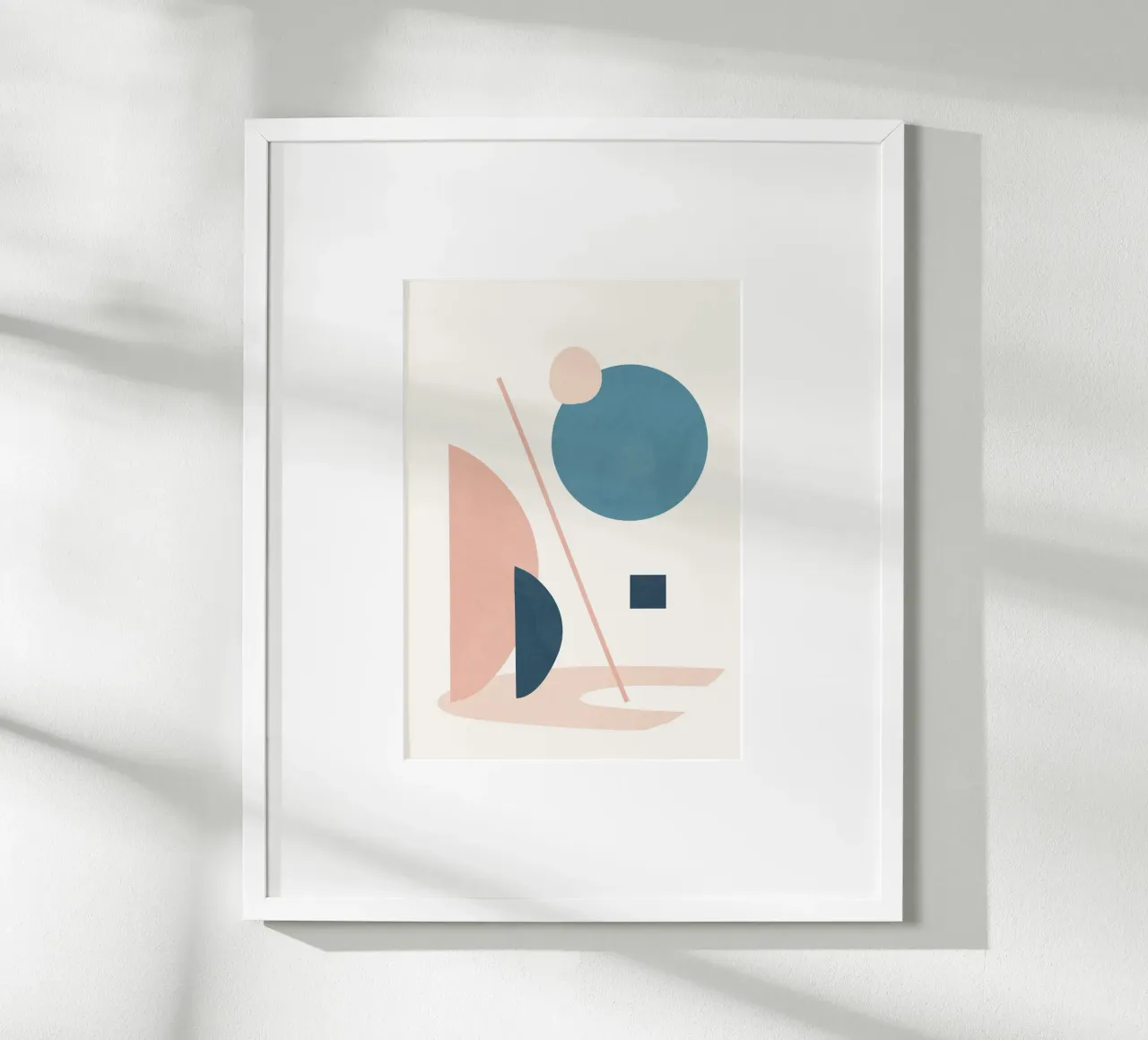 Abstract Minimal Shapes 34 carta hahnemühle da cityart