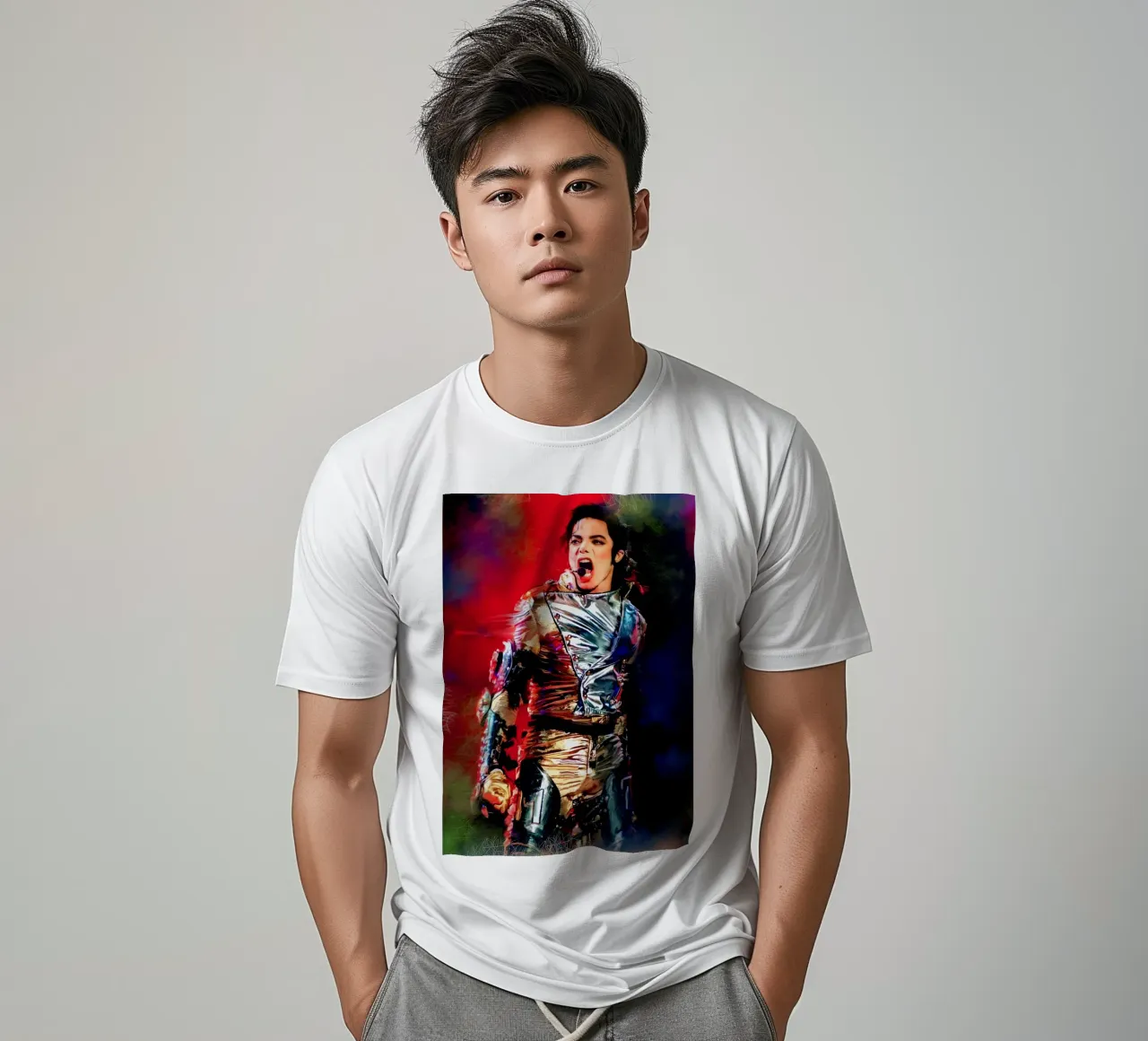 Michael Jackson the legend t-shirt da Lembayung art