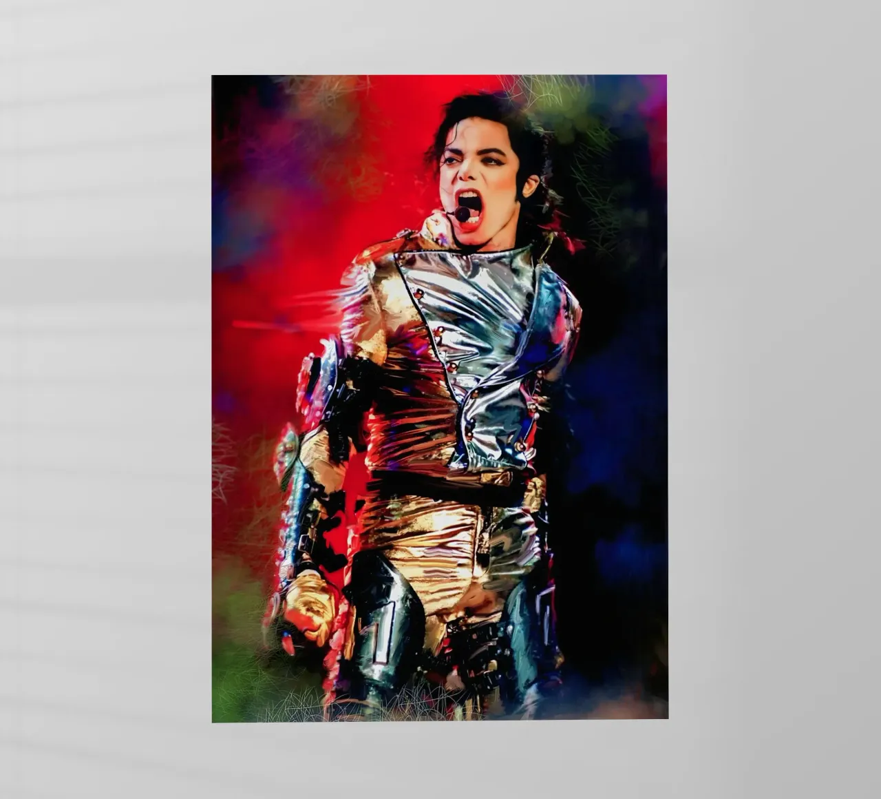 Michael Jackson the legend pellicola backlit da Lembayung art