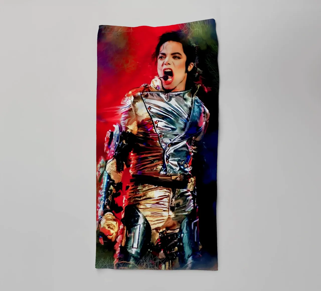 Michael Jackson the legend asciugamano da bagno da Lembayung art