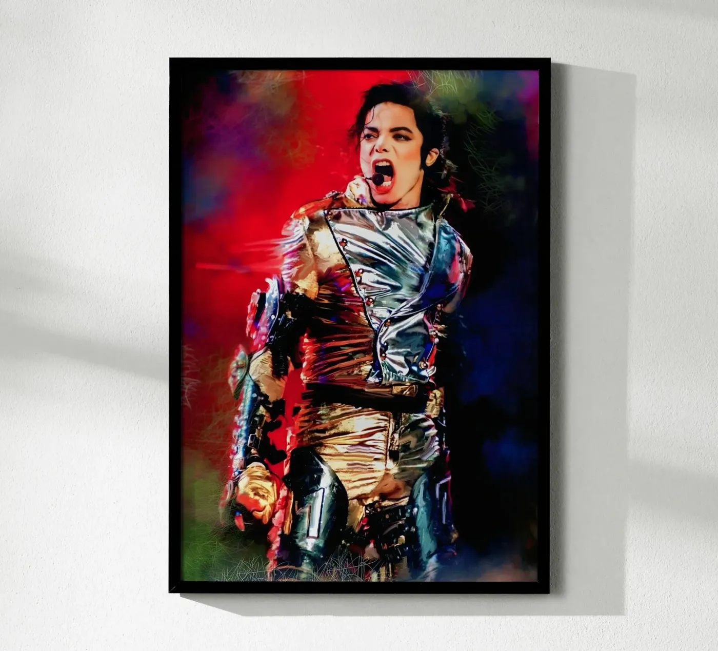 Michael Jackson the legend poster da Lembayung art