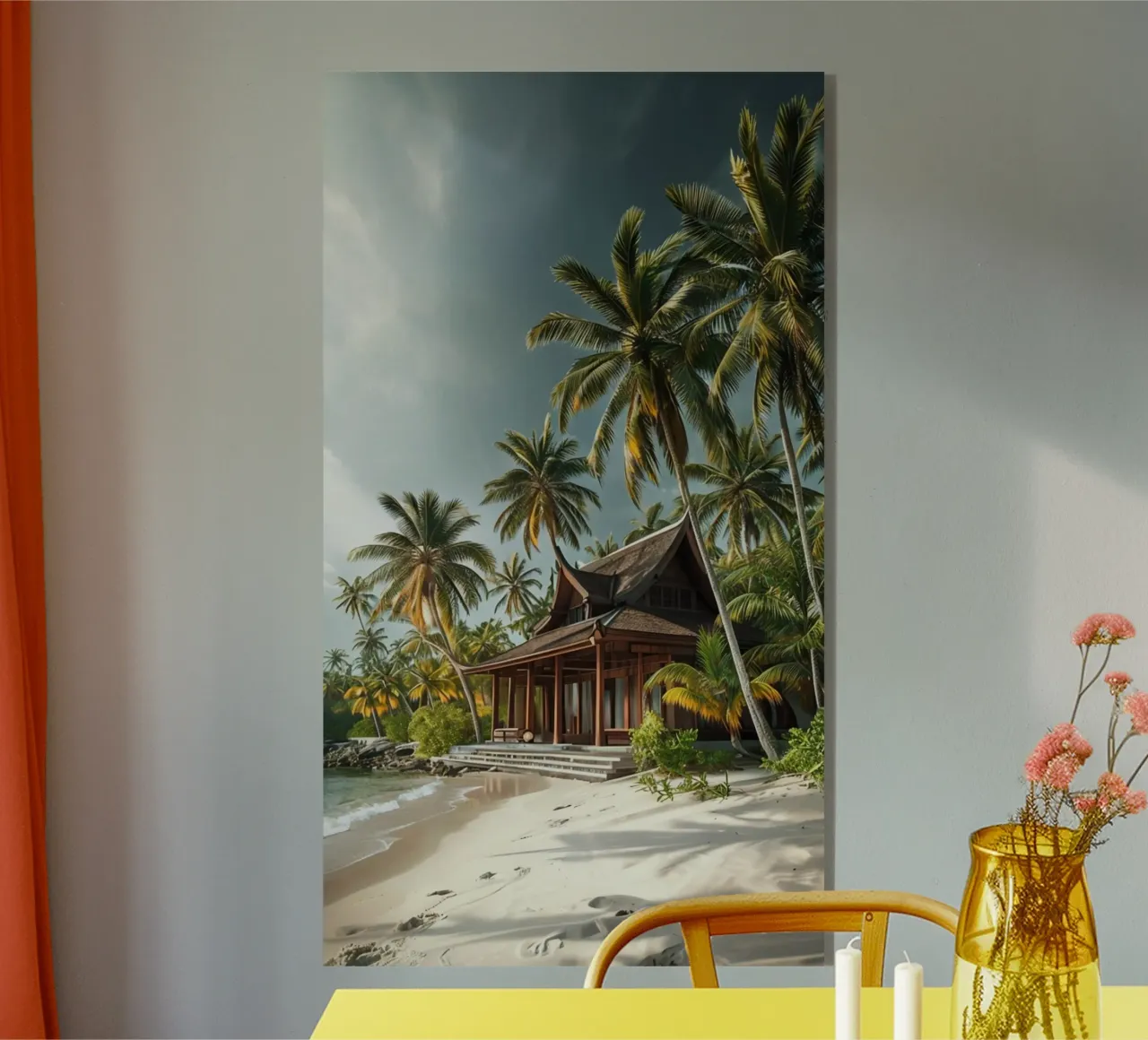 Thailand Paradise acrylic glass by Wanderlust Vibes
