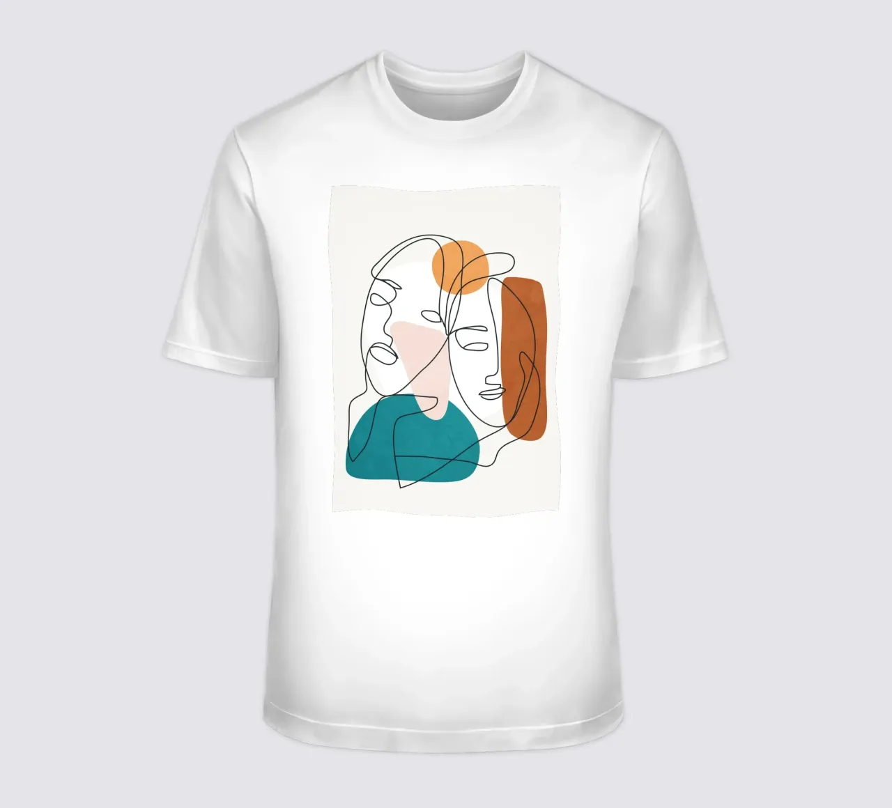 Abstract Faces 9 t-shirt da cityart