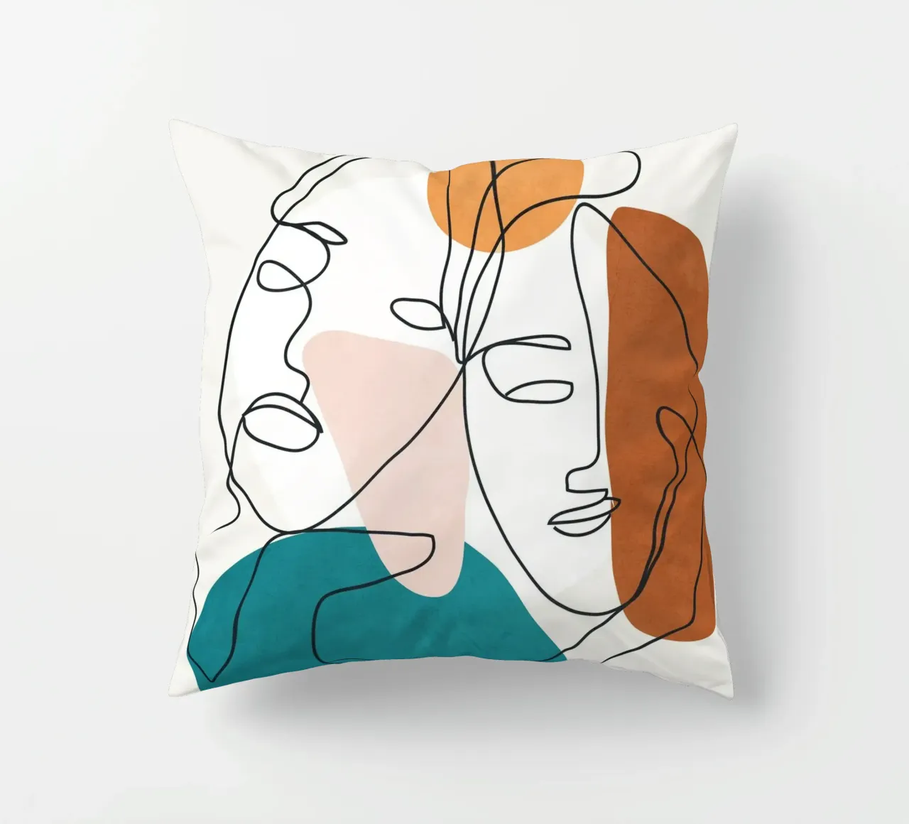 Abstract Faces 9 cuscino da cityart