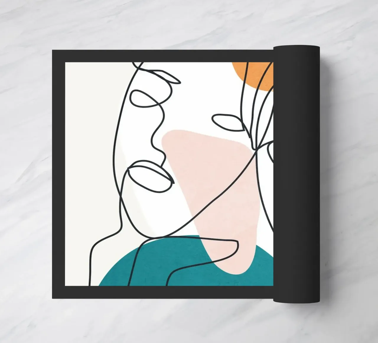 Abstract Faces 9 zerbino da cityart