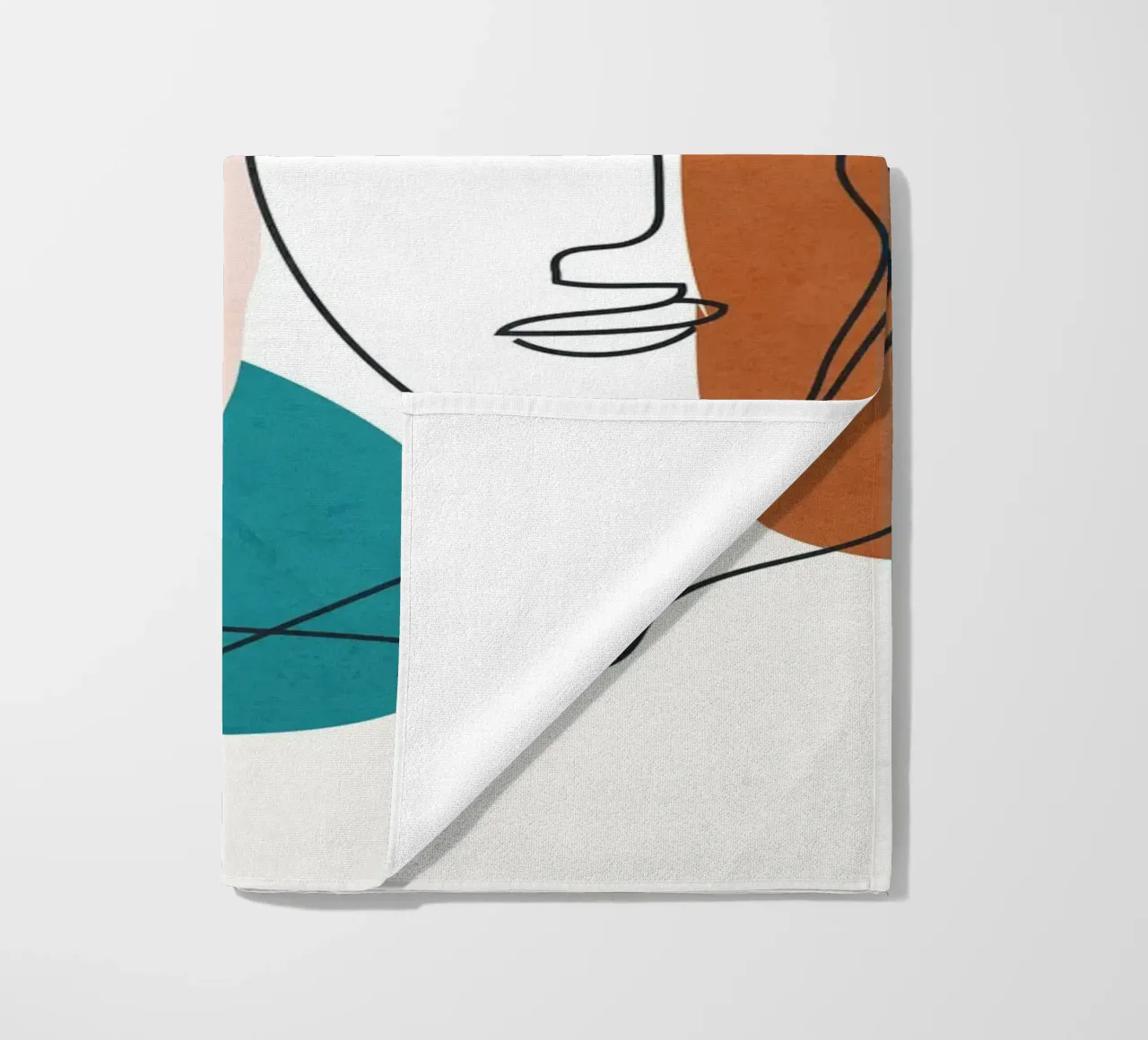 Abstract Faces 9 telo mare da cityart