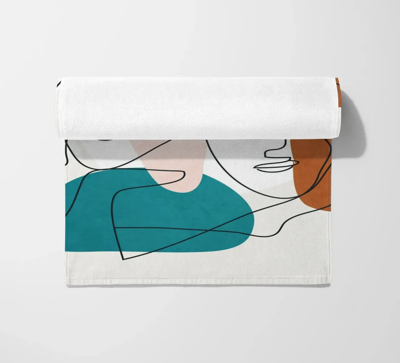 Abstract Faces 9 telo mare da cityart