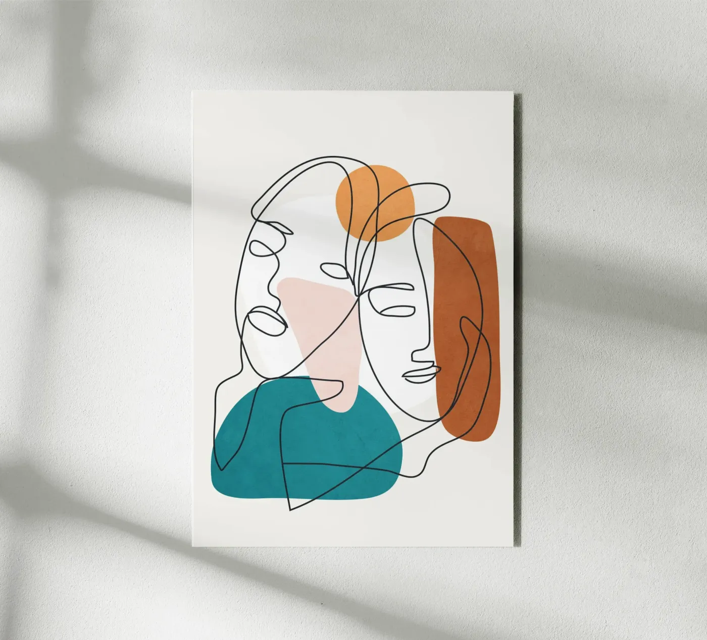 Abstract Faces 9 forex plate by cityart