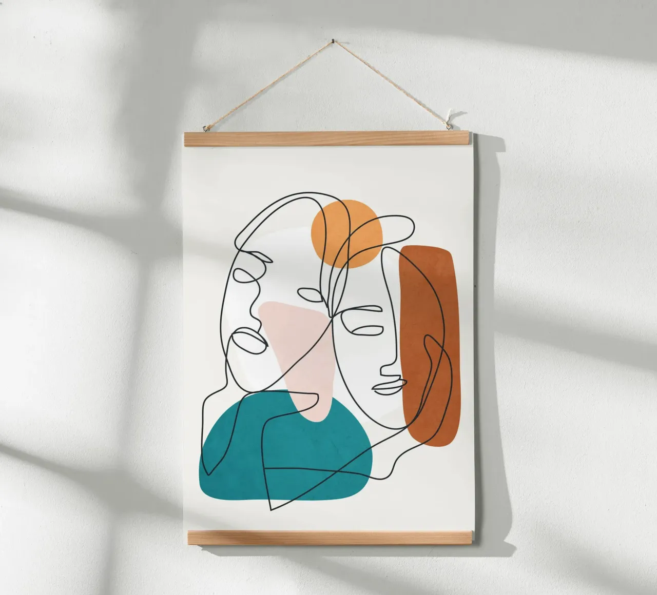 Abstract Faces 9 poster da cityart