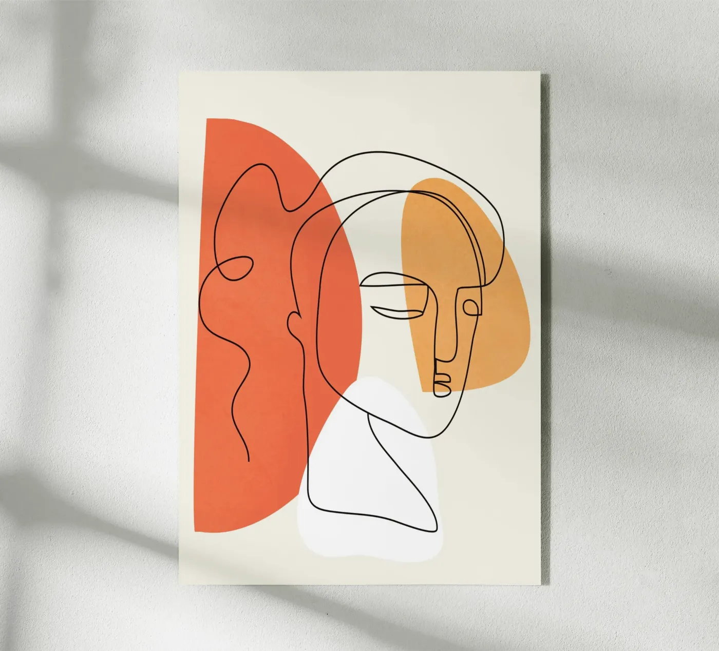 Abstract Faces 10 plexiglas de cityart