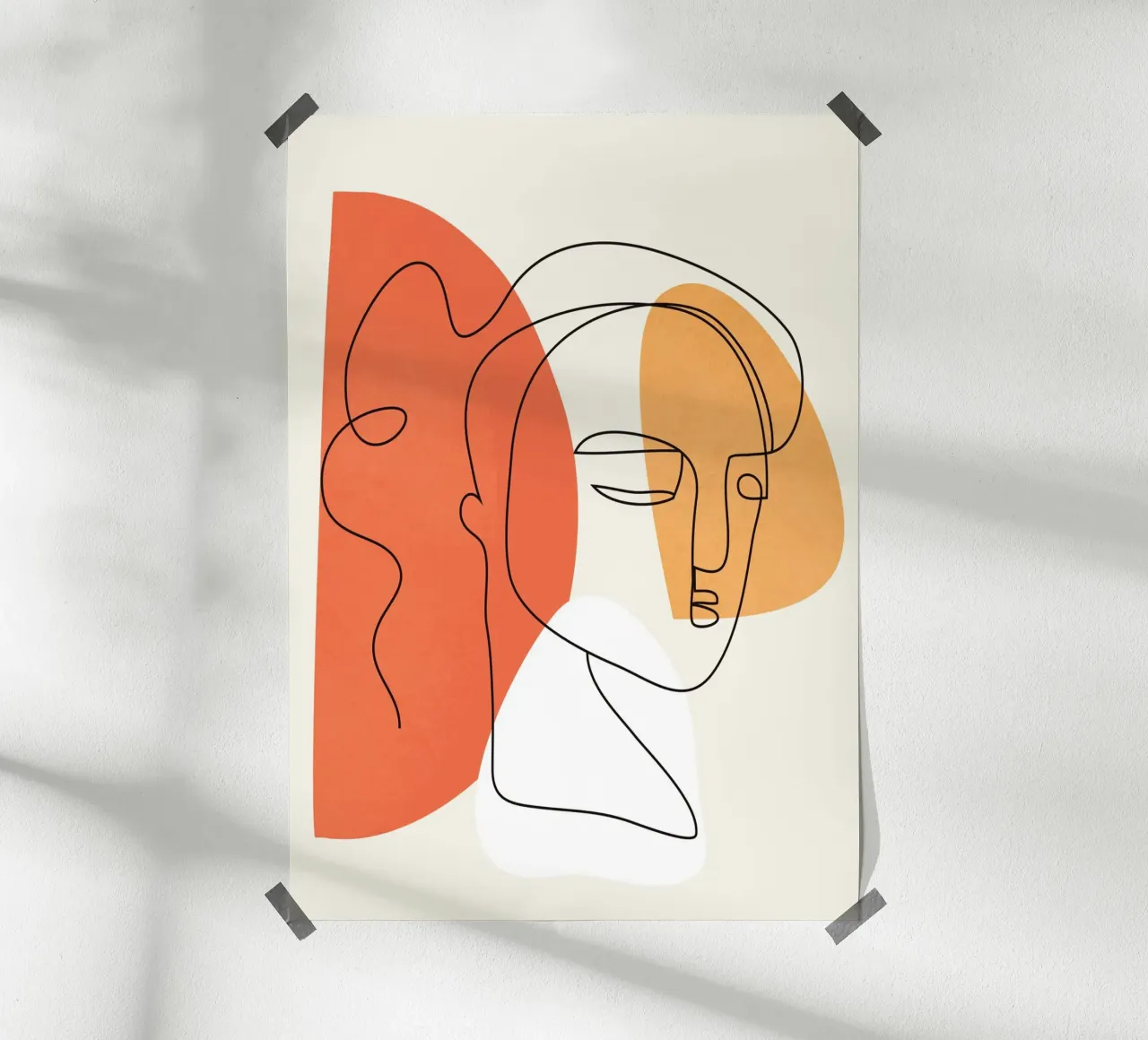 Abstract Faces 10 poster da cityart