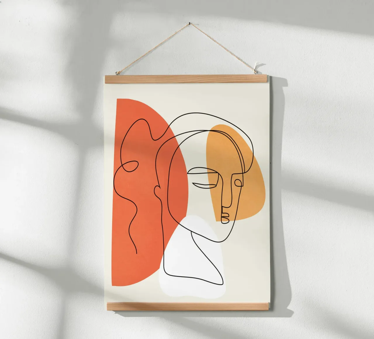 Abstract Faces 10 poster da cityart