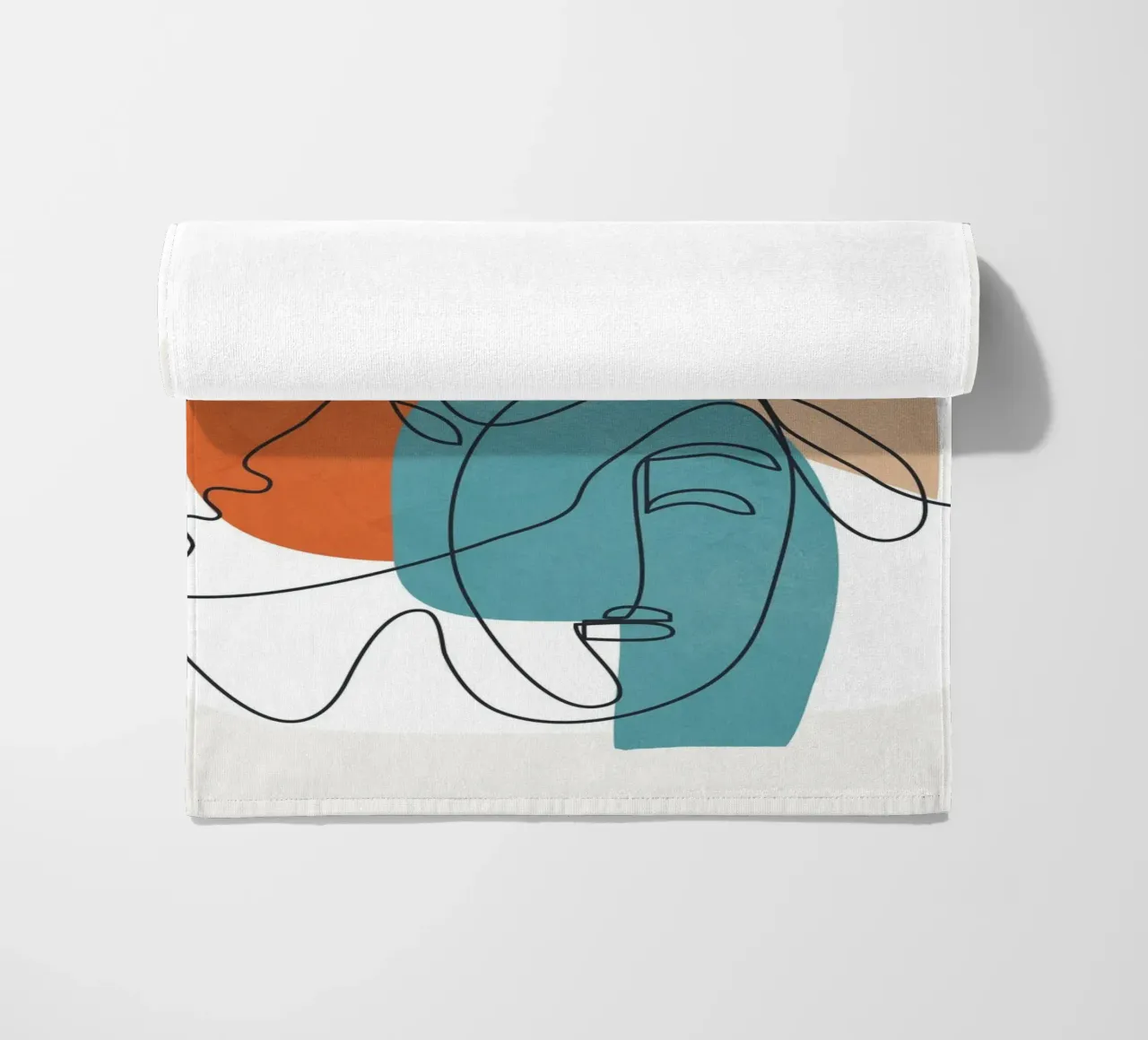 Abstract Faces 11 telo mare da cityart