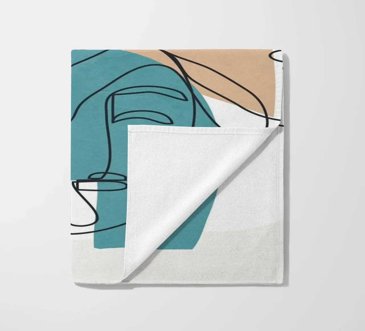 Abstract Faces 11 telo mare da cityart