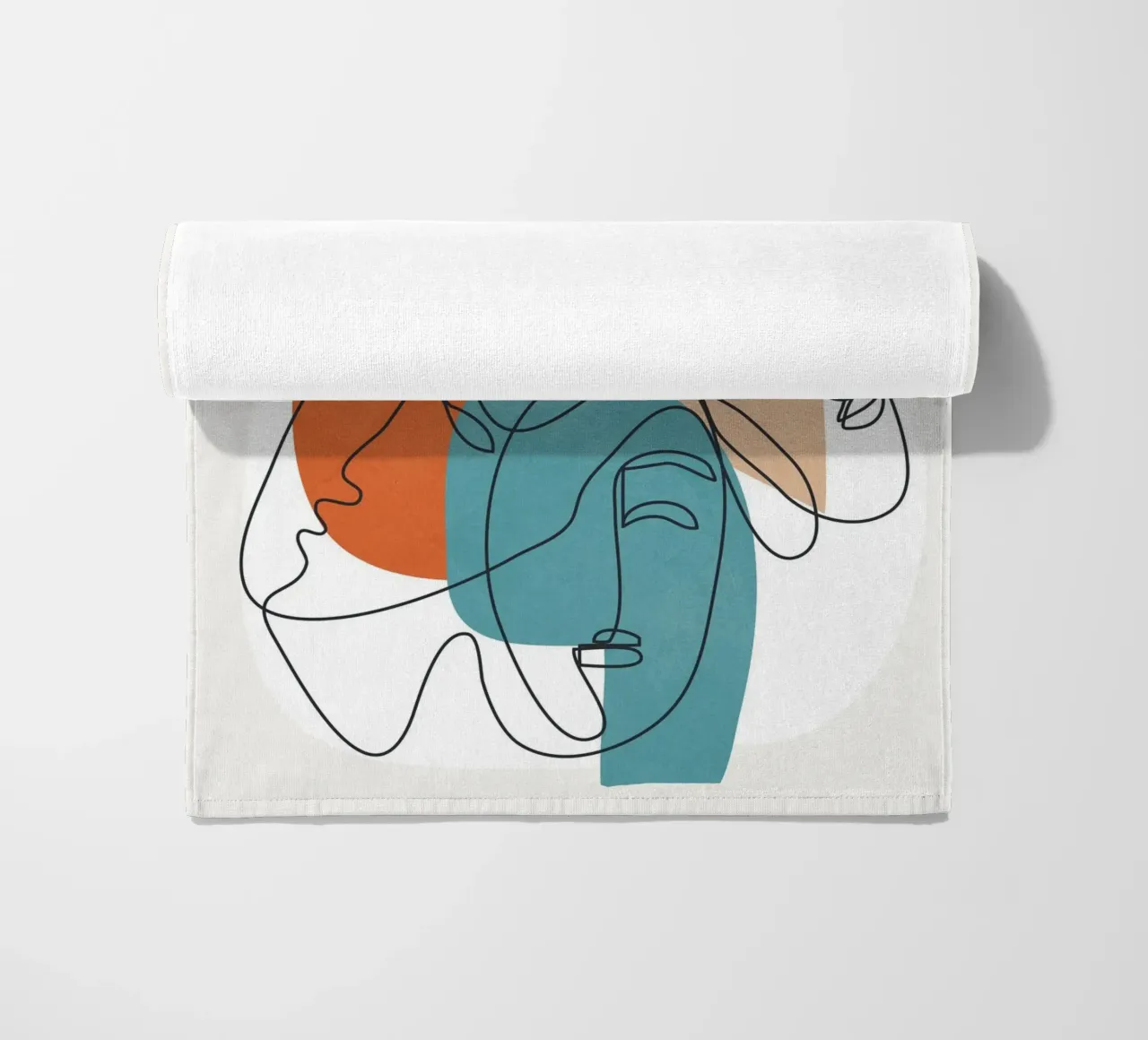 Abstract Faces 11 telo mare da cityart