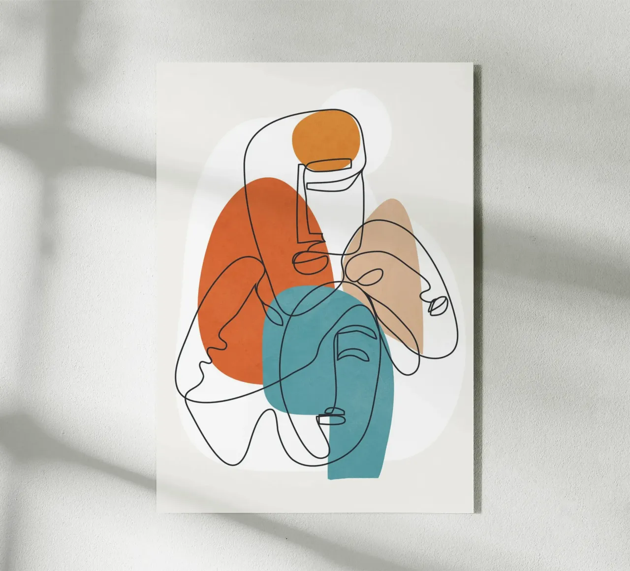 Abstract Faces 11 plexiglass da cityart