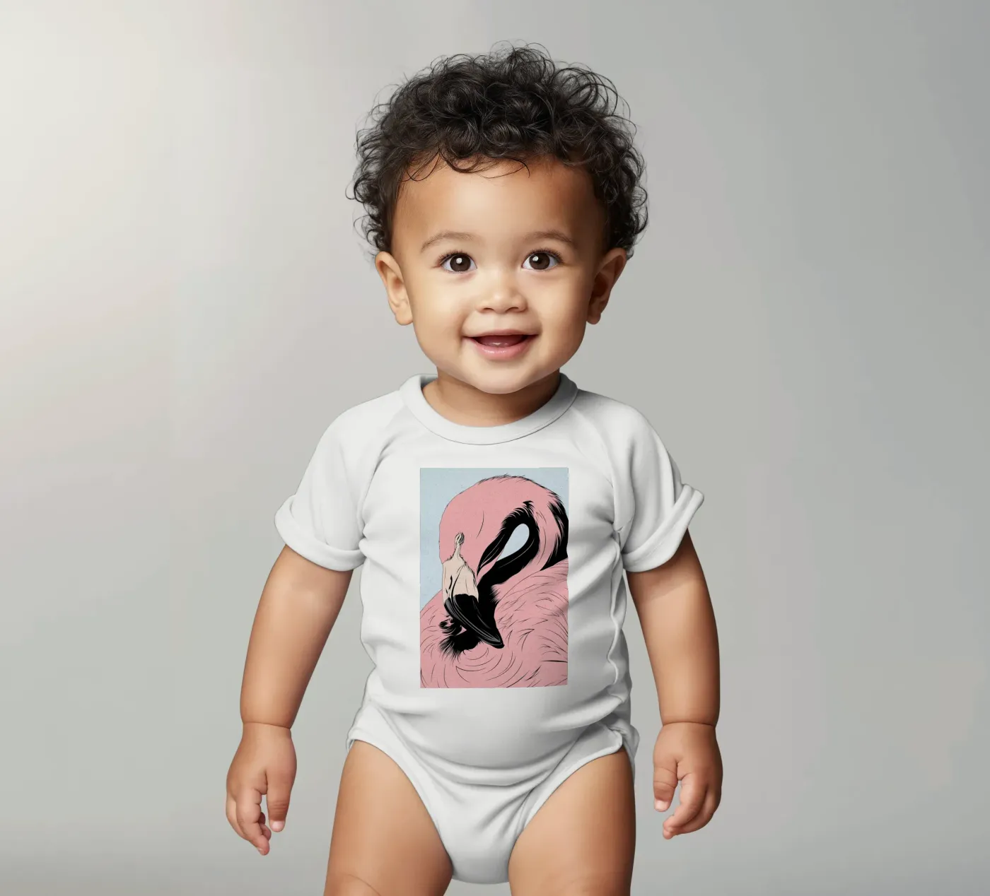 Flamant body bébé de Cranio Dsgn