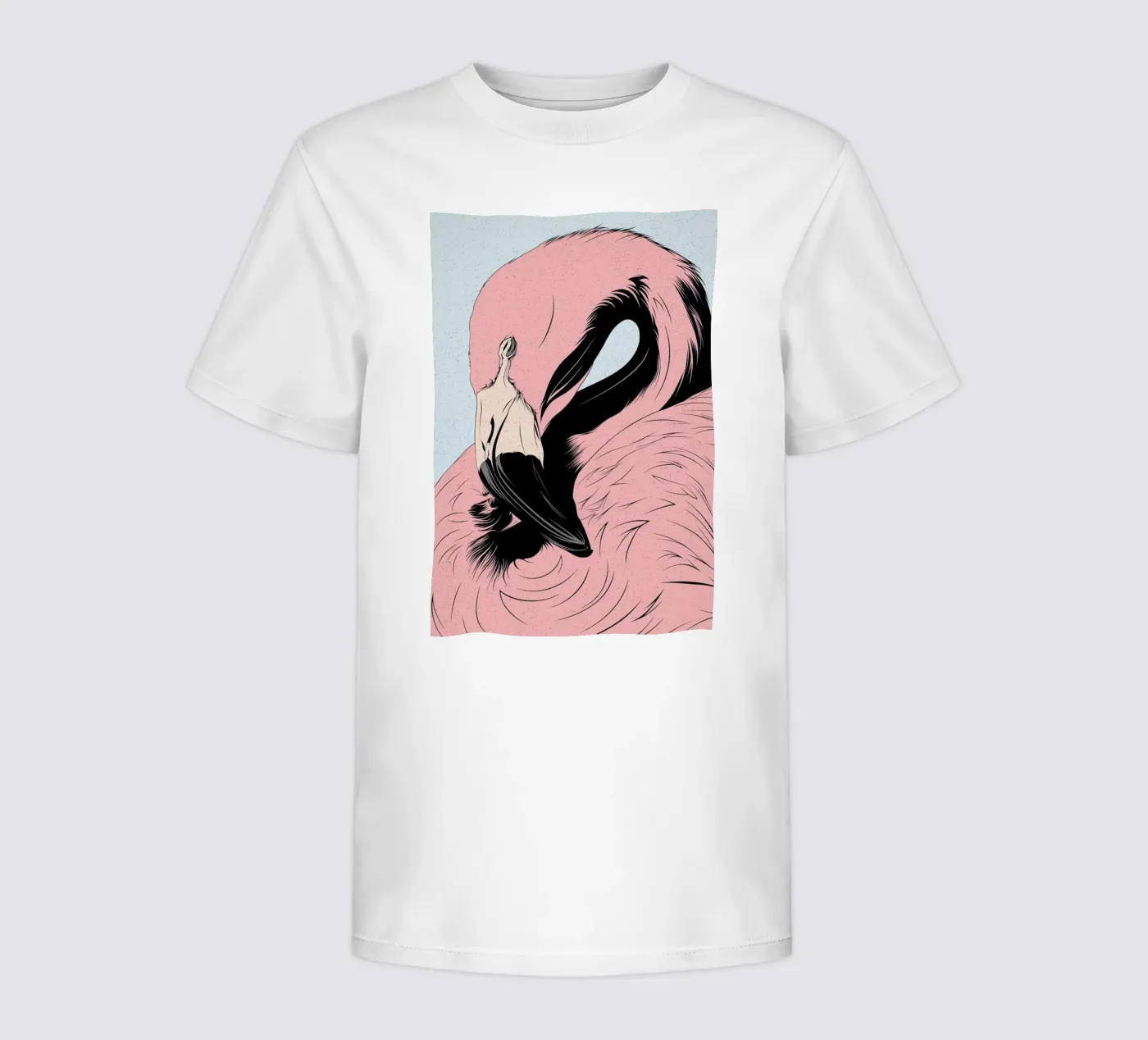Flamingo t-shirt bambini da Cranio Dsgn