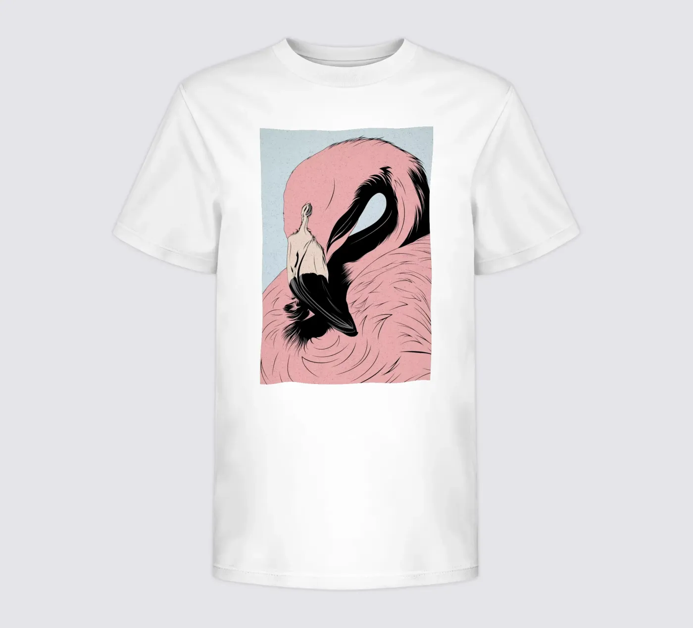 Flamingo t-shirt bambini da Cranio Dsgn