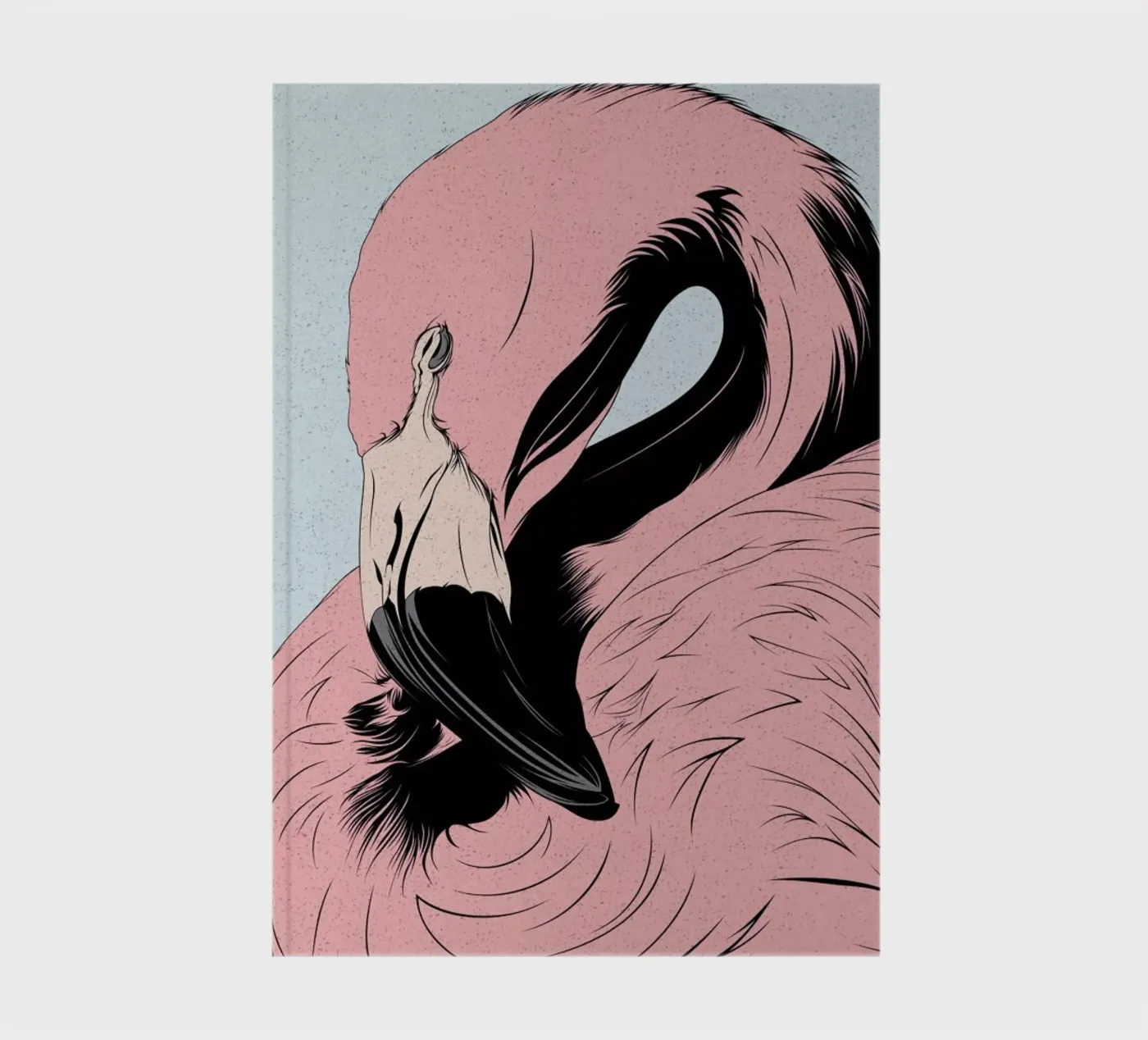 Flamingo notebook by Cranio Dsgn