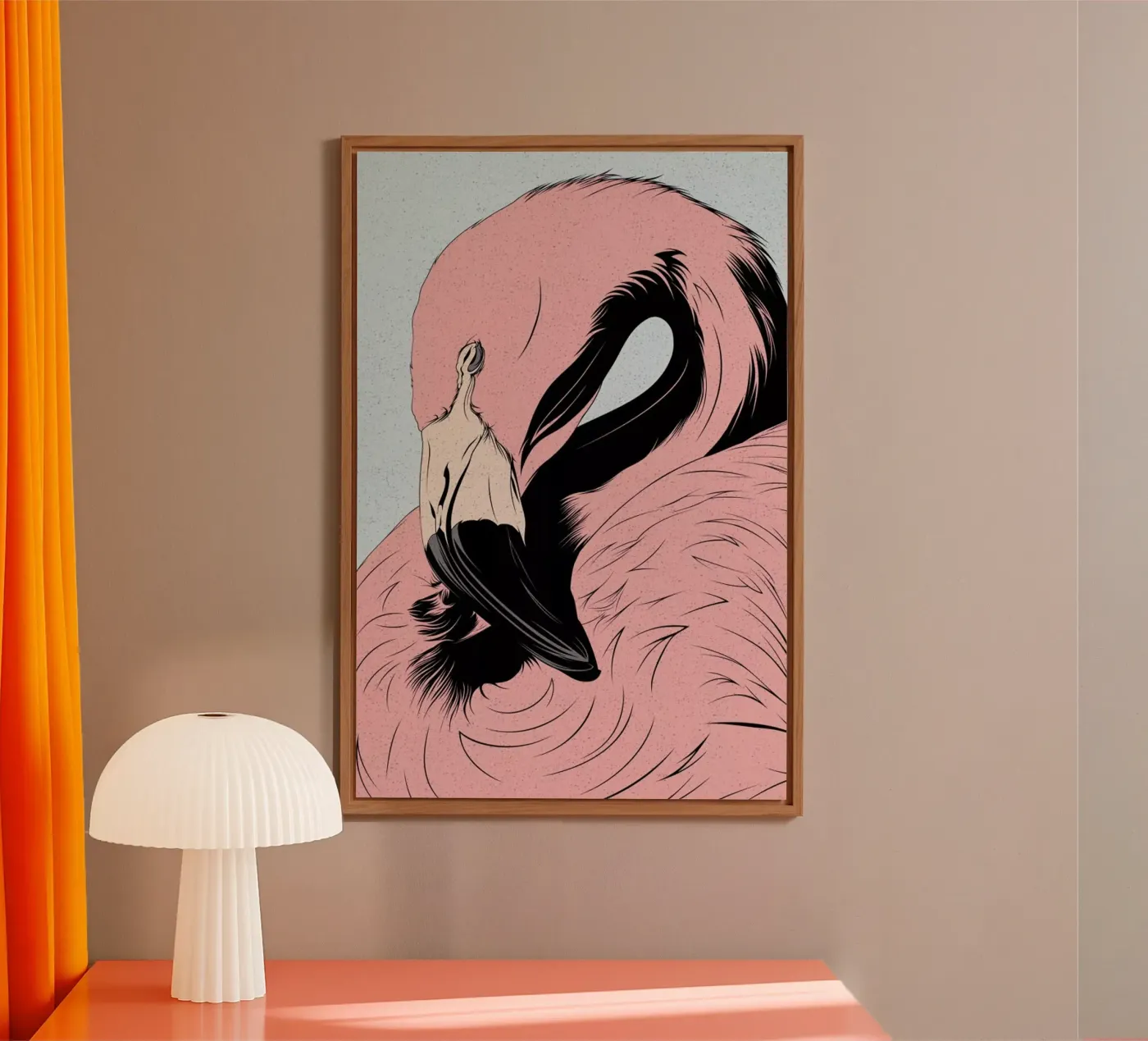 Flamant panneau forex de Cranio Dsgn