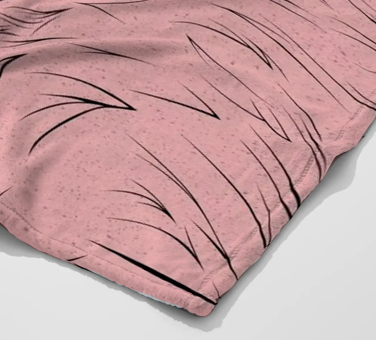 Flamingo Fleecedecke von Cranio Dsgn