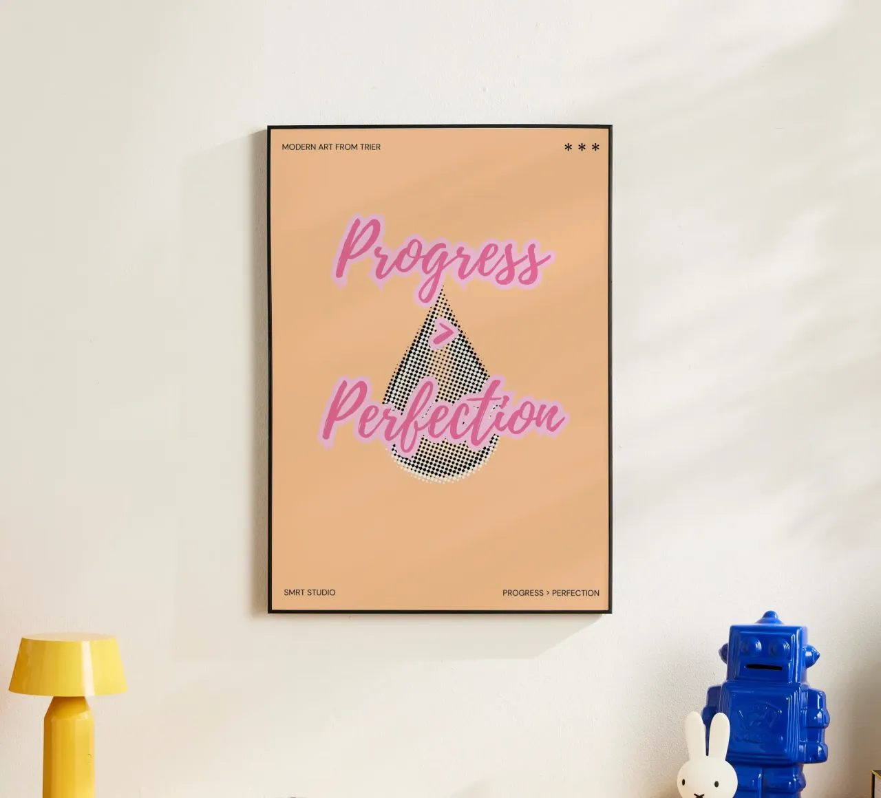 PROGRESS > PERFECTION alluminio dibond da Einfach Uebel