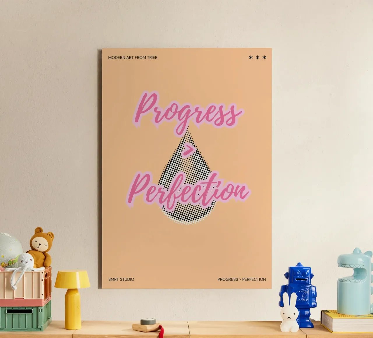 PROGRESS > PERFECTION alluminio dibond da Einfach Uebel