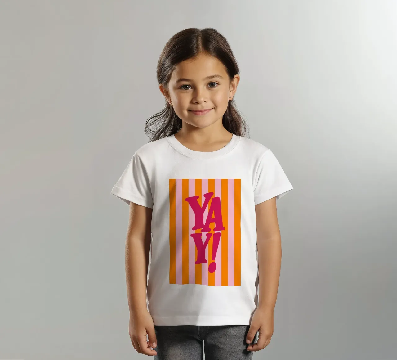 Striped with Excitement t-shirt bambini da QuooodZ by MooodzArt