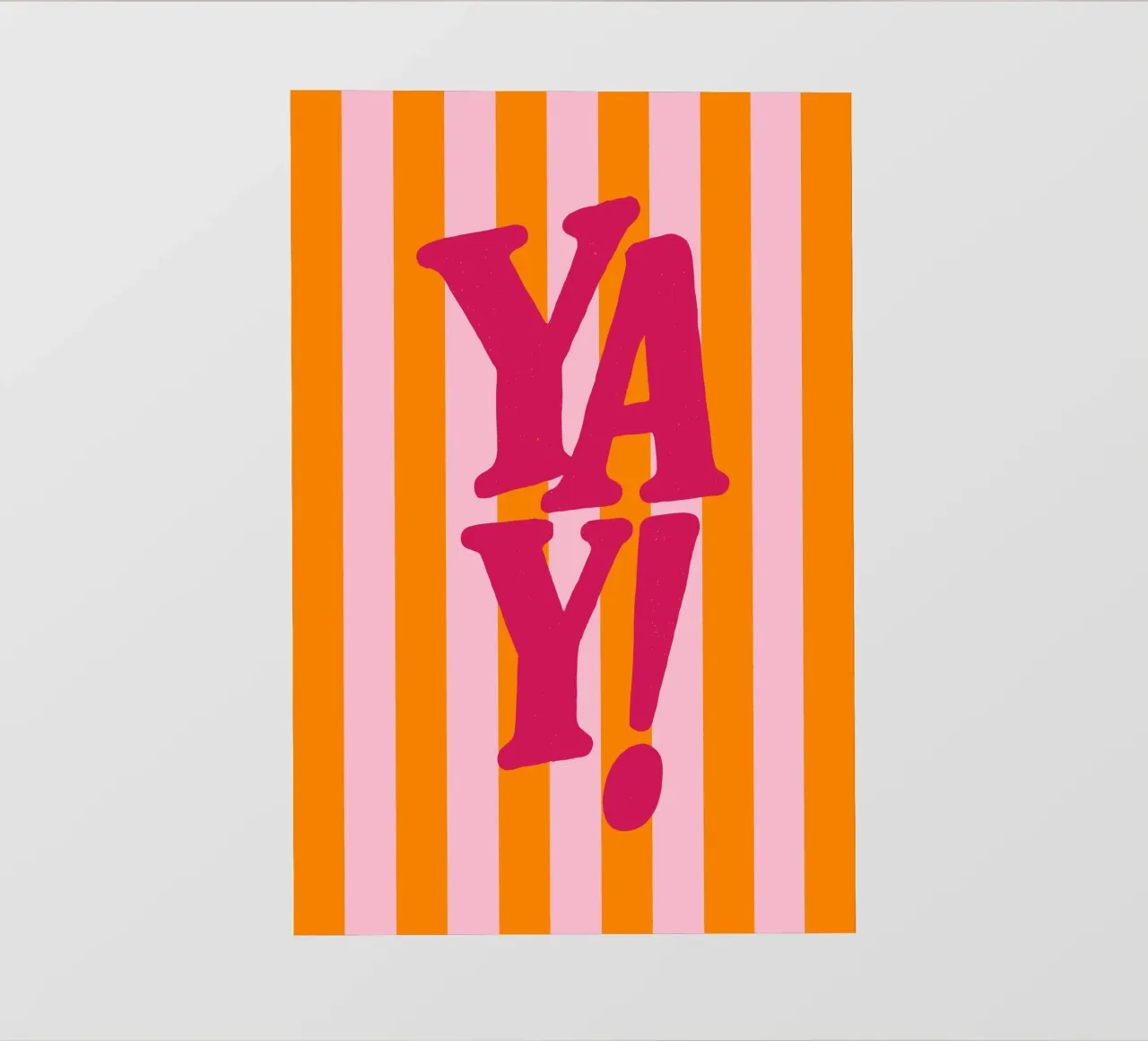 Striped with Excitement telo in pvc da QuooodZ by MooodzArt