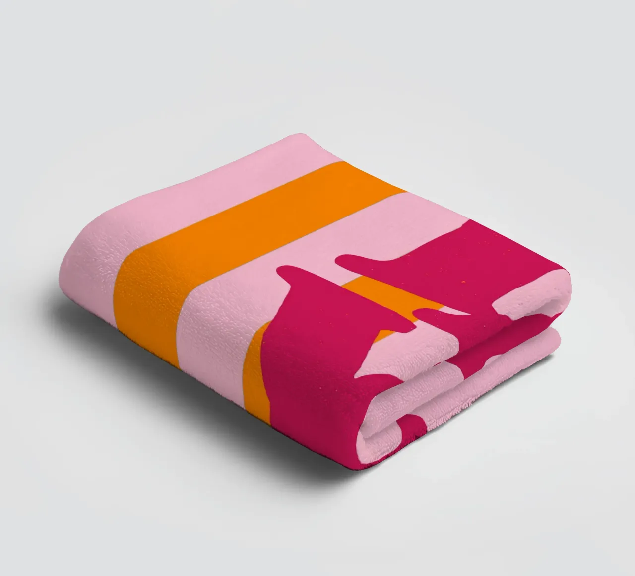 Striped with Excitement asciugamano da bagno da QuooodZ by MooodzArt