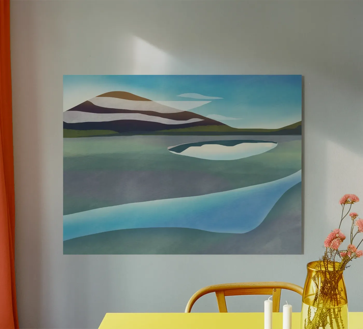 Lago degli specchi plexiglass da Little Dean