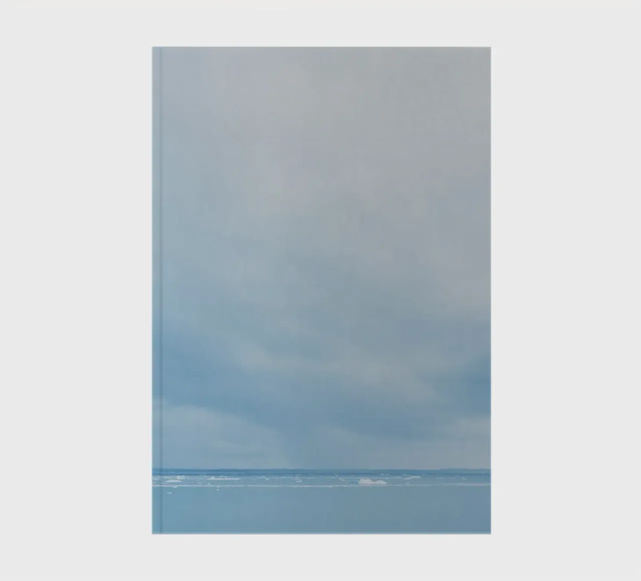 Glacier at the end of the world notebook by KISSA STUDIO