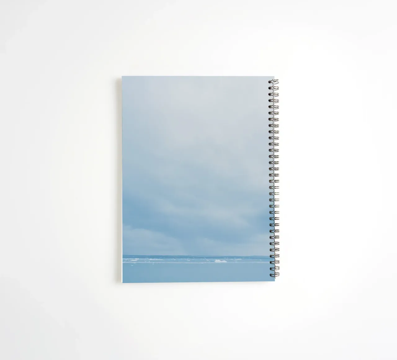 Glacier at the end of the world spiral notebook by KISSA STUDIO