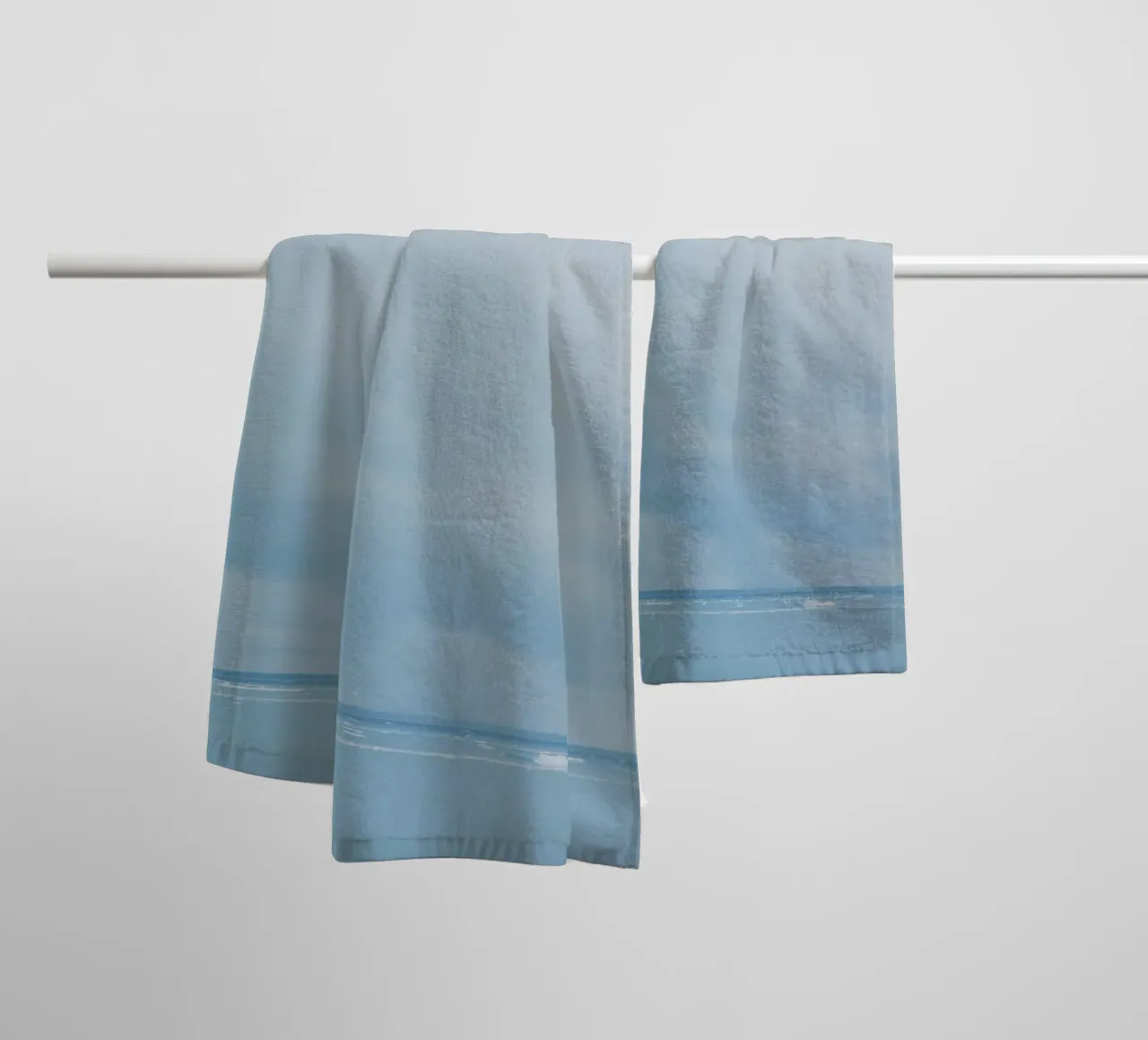 Glacier at the end of the world towel by KISSA STUDIO
