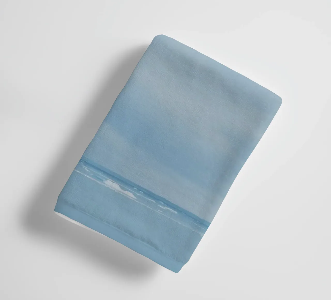 Glacier at the end of the world towel by KISSA STUDIO
