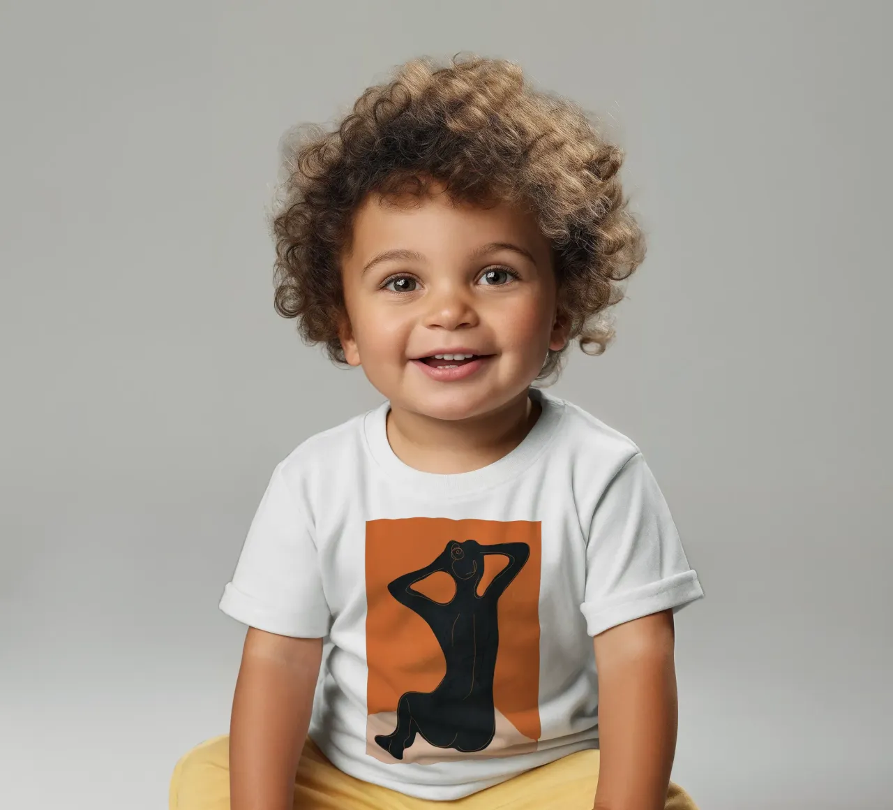 Abstract Nude I Baby T-Shirt von cityart