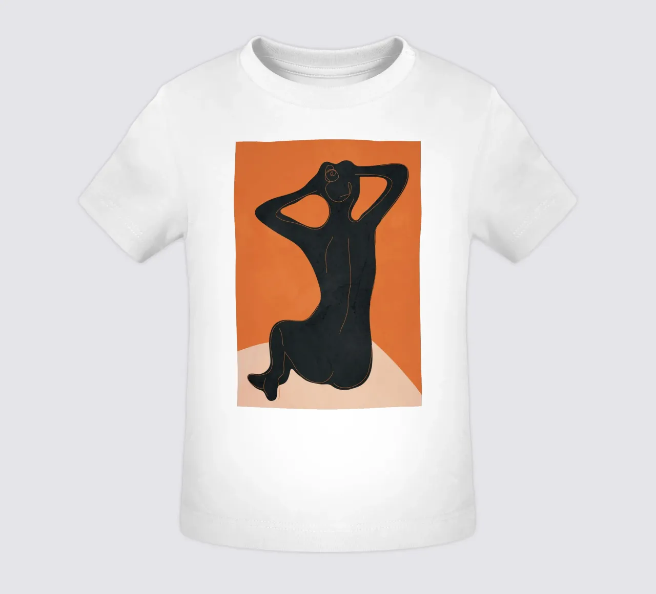 Abstract Nude I Baby T-Shirt von cityart