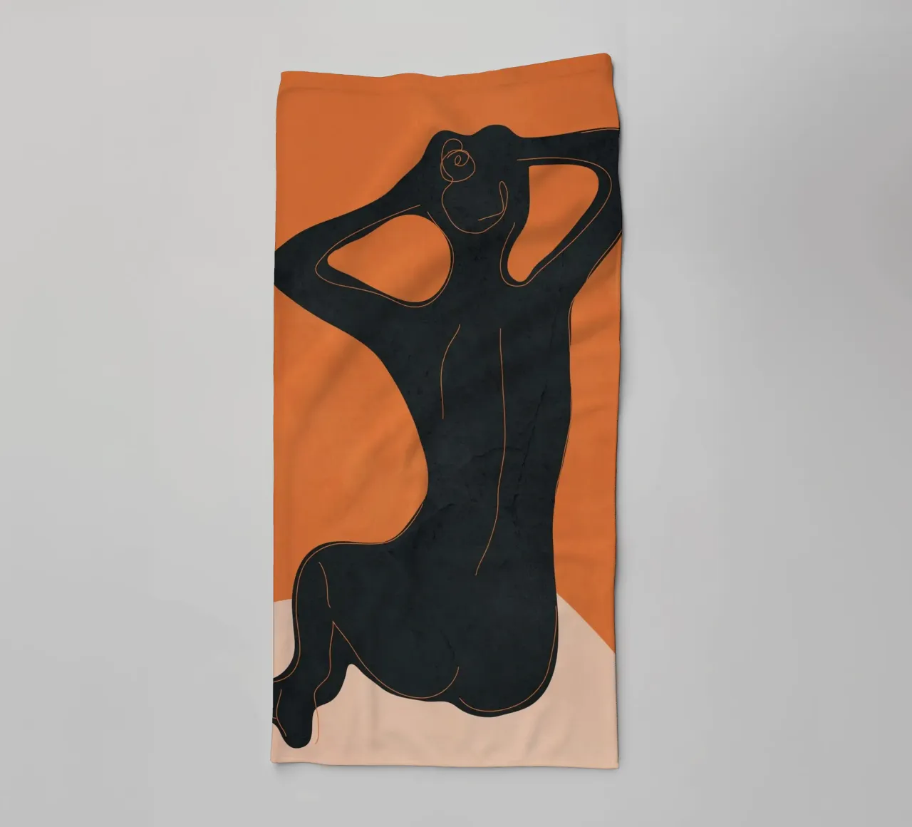 Abstract Nude I asciugamano da bagno da cityart