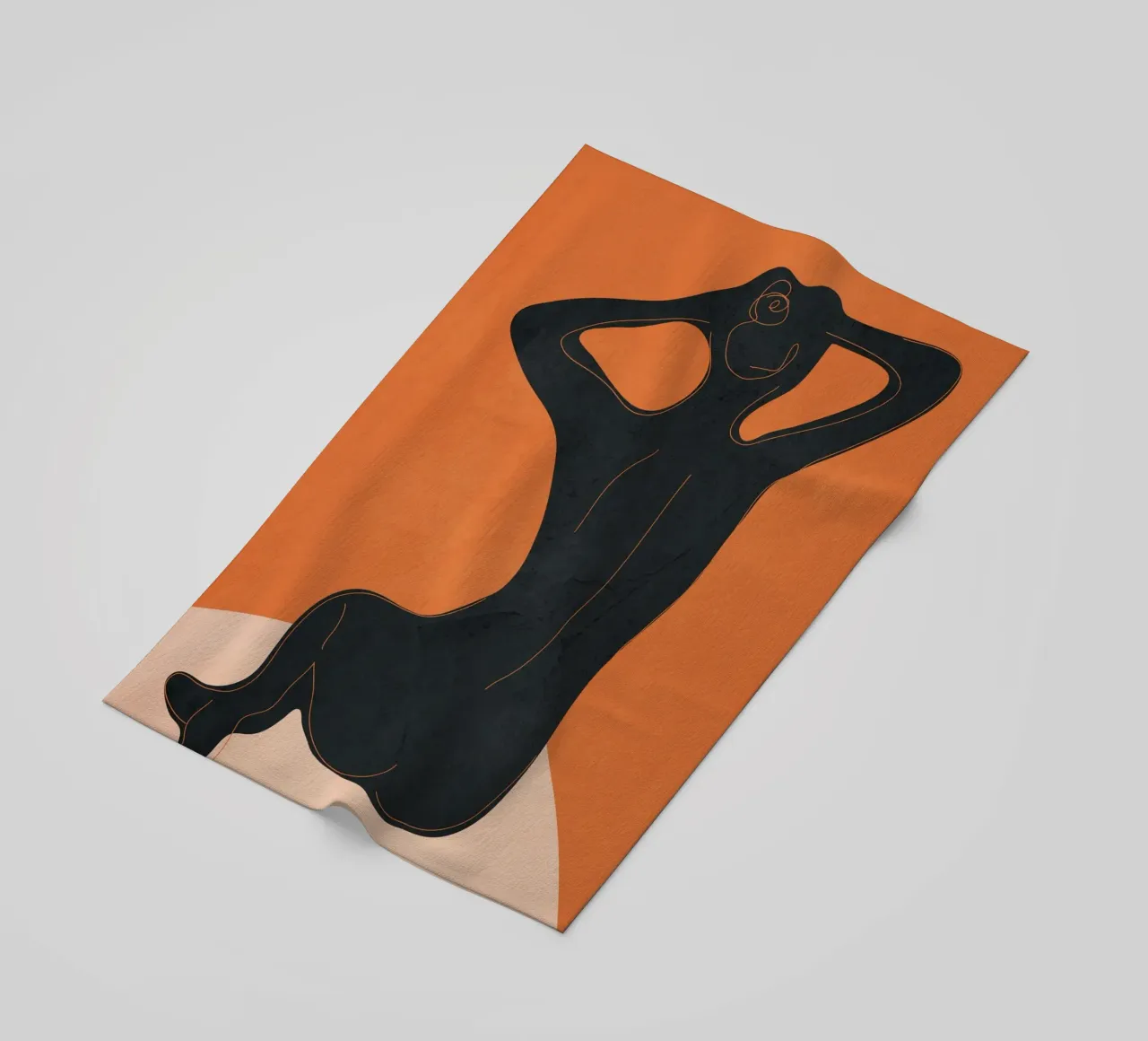 Abstract Nude I telo mare da cityart