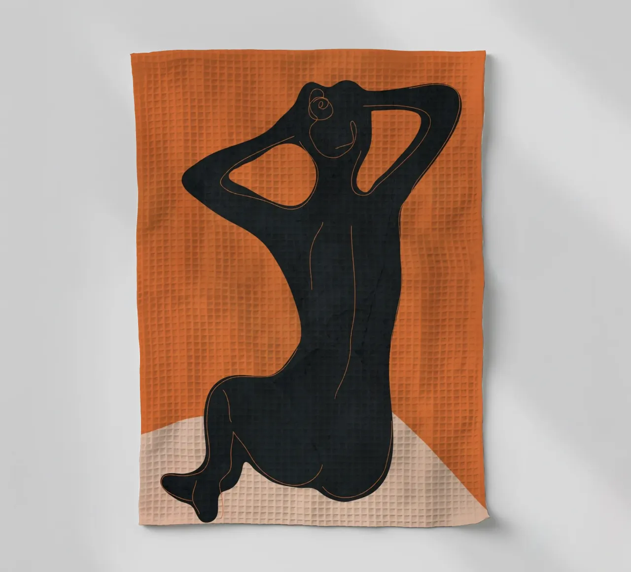 Abstract Nude I canovaccio da cucina da cityart