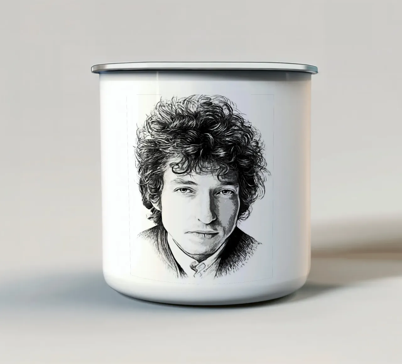 Bob Dylan musica 1 Arte tazza in smalto da music soul